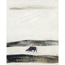 y15935複製畫-複製畫風景系列-常玉牧童與水牛